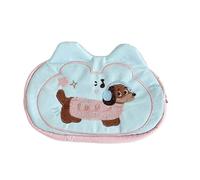 ZEPFJHE Dog Embroidered Pencil Case for Student Girl Women Large Capacity Pen Organizers Bag Pouches Travel Cosmetic Bag Polyester Fabric Holder