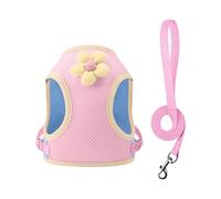ZEPFJHE Dog Harness Training Vest Size Without Pull Design with Leash Ideal for Puppy and Small Breeds Green Harness