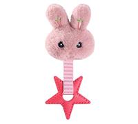 ZEPFJHE Dog Interactive Toy Squeak Plush Toy Stuffed Chew Toy For Small To Dogs Paw Shape