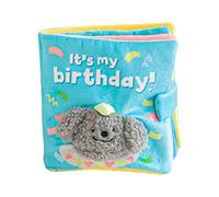 ZEPFJHE Dog Plush Toy Stuffed Treat Dispensing Book Shape Interactive Chew Relieving Stress Improving For Healt