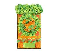 ZEPFJHE Dog Toy Snuffle Pad Colorful Treat Dispensing Interactive Chew Toy Relieving Stress Sniff Mat For Large Dogs Pet Enrichment Slow Feeder