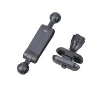ZEPFJHE Double Ball Joint Extension Adapter 17mm Car Mount Accessory Suitable For Phone Holders Vent Mounting Double Rotating Car Vent Phone Holder