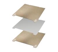 ZEPFJHE Double Spring Steel Sheet 310x315mm PEO PEI Build Plate for 3D Printer Heatbed Strong Adhesion No