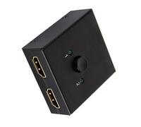 ZEPFJHE Durability 4K@60Hz Bidirectional HDMIs Switcher With Gold Plate Terminals For Clear Images Compatible For Game Consoles HDMIs Switcher