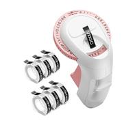 ZEPFJHE E975 Manual Embossing Labeler Portable Press Device For Kitchen Items Storage Boxes & Marking Labelling Device Handheld Manual Press Label Printer For Print