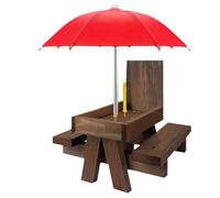 ZEPFJHE Easyly Install Wooden Feeders for Squirrels Corn Cobs Holder Multiple Use Garden Decoration Stable Outdoor Fun Garden Feeders