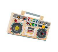 ZEPFJHE Educational Toy Busy Sensory Board Incorporating Circuit Switches Simulation Sound Effects Learning for Children Development Toy