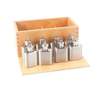 ZEPFJHE Educational Wood Drawer Box Thermal Perception Bottle Toy Sensory Developmental Learning Aid For Preschool Children Intelligence Development Tool