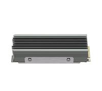 ZEPFJHE Efficient 2280 Hard Disc Thermals Cooling Systems Silicone Pad Compatible For Single Double Sided NVME Drive Hard Disc Aluminum SSD Coolers Thermals Pad