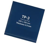 ZEPFJHE Efficient Heat Transfer Pad Good Heat Conductors Compressible Silicone For Various Components Precise Fit In Electronics