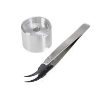 ZEPFJHE Efficient Watch Movement Holder Bracket and Tweezers Set for NH35 NH36 7S26 7S36 Repair and Assembly Watch Movement Holder