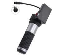ZEPFJHE Electric Scooter Accelerators Thumb Throttle With LCD Display Waterproof Design 48V Compatibility For Multiple Models Electric Scooter Accelerator Handle