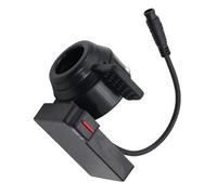 ZEPFJHE Electric Scooter Accelerators Thumb Throttle With LCD Display Waterproof Design 48V Compatibility For Multiple Models Electric Scooter Accelerator Handle