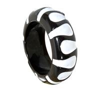 ZEPFJHE Elegant Polkas Dot Designs For Women 6.4cm Inner Diameter Comfort Fit Resin Jewelry Accessory Casual And Formal Jewelry Accessory