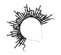 ZEPFJHE Elegant Punk Snake Headpiece Cosplay Headband Party Headwear For Artistic Performers And Fashion Enthusiasts Resin Gothic Headband