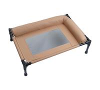 ZEPFJHE Elevated Dog Bed With Breathable Net and Pillow Chew Resistant Design Washable Pet Cot For Small to Mediums Dog