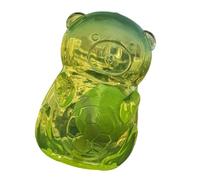 ZEPFJHE Engaging Dog Toy Ball Bear Shape Treats Ball Chewing And Biting To Entertain Pet Alone Home Use Food Leakage Dog Teething Toy