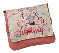 ZEPFJHE Ergonomic Cartoon Patterned Organized Pouches Space Saving Organized For Data Cables And Sundries Soft And Easy To Clean Polyester Bag