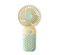 ZEPFJHE Ergonomic Handheld Miniature Desk Fan USB Powereds Rechargeable Quiet Bladeless For Dorm Office Travel Essential Ergonomic Handheld Desk Fan