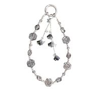 ZEPFJHE Eye Catching Chain Handmade Beaded Cellphone Lanyard For Women Girls Telephone Strap Jewelry Drop-resistant Quick Install Phone Pendant Accessory