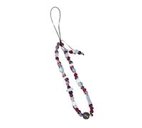 ZEPFJHE Eye Catching Chain Handmade Beaded Cellphone Lanyard For Women Girls Telephone Strap Jewelry Drop-resistant Elegant Phone Charm For Bags