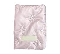 ZEPFJHE Fashion Korean Styles Passports Covers for Women with Bows Decoratio Travel Document Storage Organized Bows Designs Card Holder