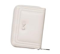 ZEPFJHE Fashion Wallet Small Compact Wallet Women Short PU Leather Bifolds Wallets Credit Card Holder Simple Clutches Purse Ladies Purse Money Bag
