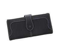 ZEPFJHE Fashion Women Lady PU Leather Matte Wallet Long Card Holder Phone Bag for Case Purse Handbags