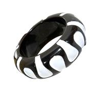 ZEPFJHE Fashionable Dot Print Resin For Girls Portable Sturdy Jewelry Gift Ideal For Everyday Wear Adjustable Wristband