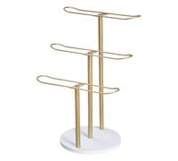 ZEPFJHE Fashionable Sturdy Alloy Hair Accessory Stand Space Saving Efficient Organizers for Bedroom Or Dressing Room Headband Display Stand