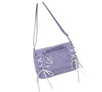 ZEPFJHE Fashionable Translucent Shoulder Bag With Black Ribbon Accent Spacious Interior Organizers Pockets Unisex Design Breathable Mesh Crossbody Bag With Bows Design