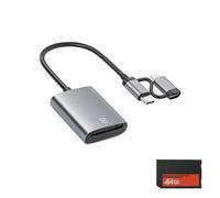 ZEPFJHE Fast Speed Data Transfer Ready Sticks and Reader Set with Multiple Storage for Continuous Shoots Photography Fast Speed Transfer