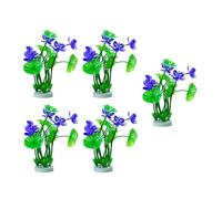 ZEPFJHE Fish Tanks Artificial Lotuses Simulation Landscape Large Plant FishTank Landscaping Fish Tanks Water