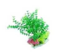 ZEPFJHE Fishtank Artificial Plant Landscape Fish Tanks Decorations For Aquariums Terrarium Shrimp Grass Ornaments Green Artificial Aquarium Plant