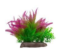 ZEPFJHE Fishtanks Decoration Realistic Green Plant With Base Natural Lookings Life Like Water Grass For Home Aquariums Ornament Aquariums Water Plant
