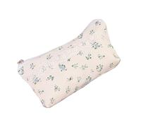 ZEPFJHE Floral Print Canvas Pencil Bag Large Capacity Pen for School Supplies Portable Case for Students Storage Bag Floral Print Portable Pouch Box