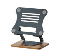 ZEPFJHE Foldable Cooling Height Adjustable Notebook Stand 360 Degree Rotatable User Friendly for Laptops Portable Laptop Stand