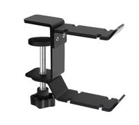 ZEPFJHE Foldable Headsets Rack With 360 Rotating Hook And Easy To Use Screw Clamp Space Saving Headphone Stand