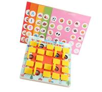 ZEPFJHE Fun Learning Wooden Flipping Chess Plane Game Puzzle Game for Kids to Enhancing Memory and Focusing Development Travel Toy