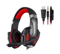 ZEPFJHE G9000 Gaming Headsets Earphone With Memory Earmuffs Noise Cancelling Mic Over Ear Headphone Adjustable Headband Gaming Headset