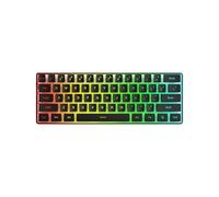 ZEPFJHE Gaming Mechanical Keyboard 61 Keys Corded Office LED Backlit Keycap Mechanical for Computer Laptop Quiet Typing Portable Office