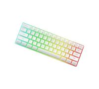 ZEPFJHE Gaming Mechanical Keyboard 61 Keys Corded Office LED Backlit Keycap Mechanical for Computer Laptop Quiet Typing Portable Office