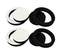 ZEPFJHE General Car Speak Rings Sound Insulation Accessories Auto Sound Enhancers Systems Soundproof Low Door Trim Car Rings