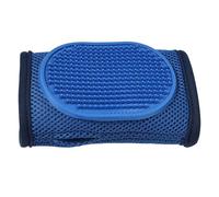 ZEPFJHE Gentle Fingerless Glove with Rubber Tips for Effective Grooming, Bathing and Shedding Pet Cleaning Glove