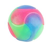 ZEPFJHE Glowing Ball Toy Rubber Bouncing With LED Flashing Light For Energetic Dog And Cats Indoor Outdoor Entertainment Indoor Outdoor Pet Toy