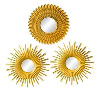 ZEPFJHE Gold For Wall Decor Set Of 3 Hanging Ornament Art Supplies