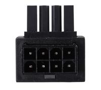 ZEPFJHE GPU 8Pin Power Adapter 90 Degree Converter ATX8Pin Female 90 Degree Angled To 8Pin Male For Desktops Graphics Card
