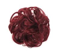 ZEPFJHE Hairpiece with Claw Clip Large Bun Hairpiece Curly Hair Scrunchie with Hair Updo Hair Extensions Messy Bun Hairpieces