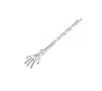 ZEPFJHE Hand Hair Clips Metal Pin Gold Silver Word Clip Hairpins Barrette Headwear Girls Women Hair Accessoires