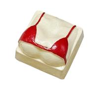 ZEPFJHE Handmade Keycap Unique Resin Keycaps For Typing Devices Comfortable Mechanical Keyboadrs Eye Catching Keyboards Accessories